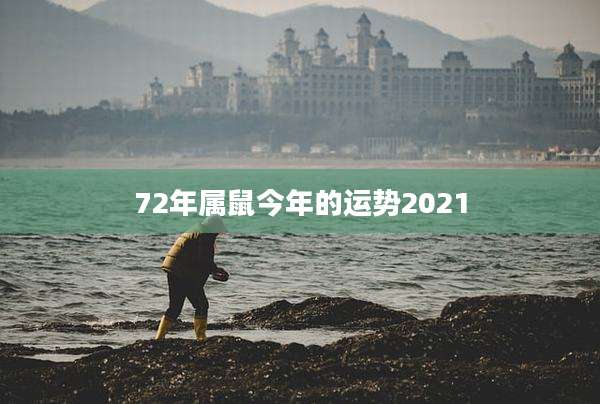 72年属鼠今年的运势2021