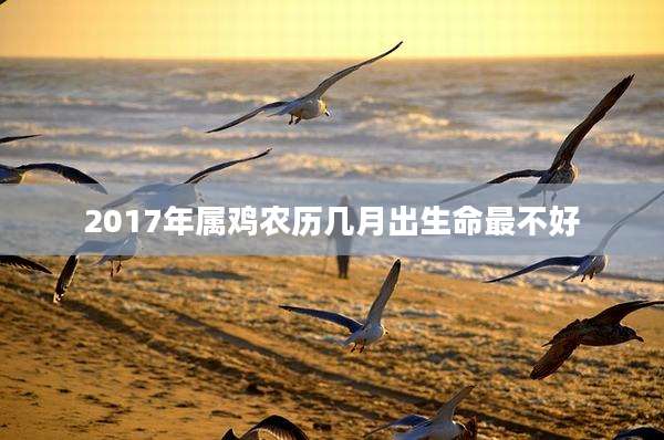 2017年属鸡农历几月出生命最不好