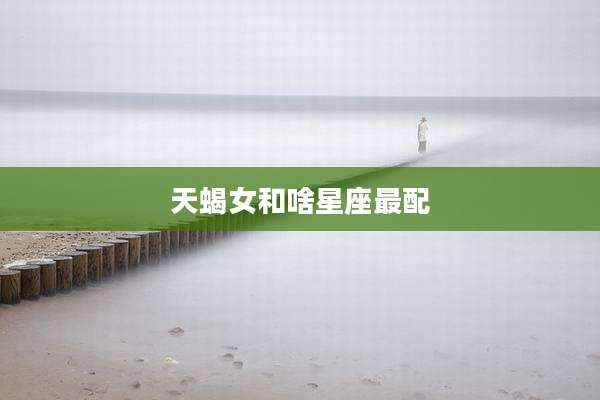 天蝎女和啥星座最配