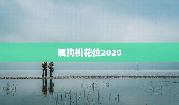 属狗桃花位2020