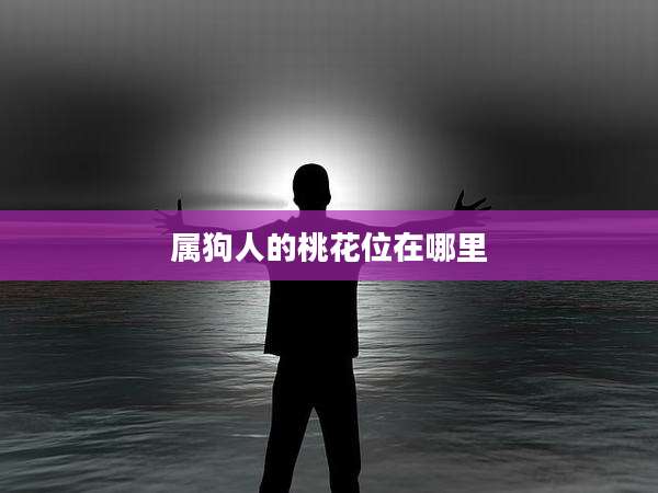 属狗人的桃花位在哪里