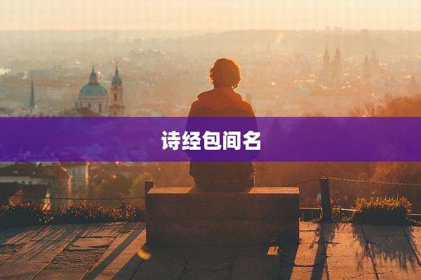 诗经包间名