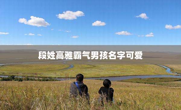 段姓高雅霸气男孩名字可爱