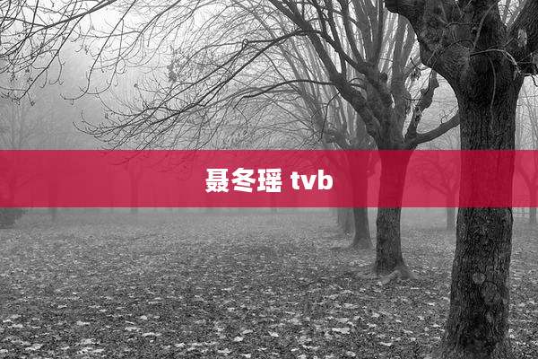 聂冬瑶 tvb