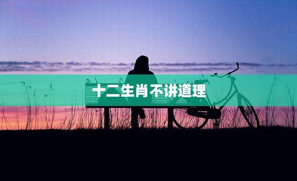 十二生肖不讲道理