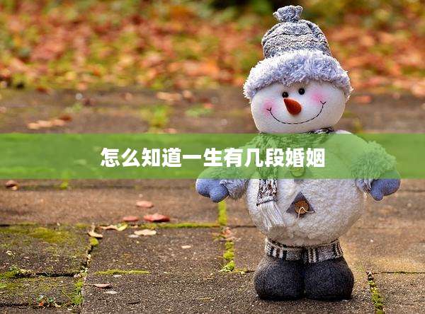 怎么知道一生有几段婚姻