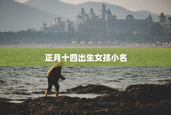 正月十四出生女孩小名