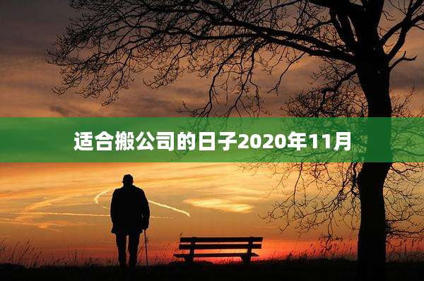 适合搬公司的日子2020年11月