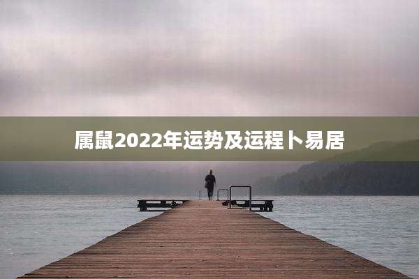 属鼠2022年运势及运程卜易居