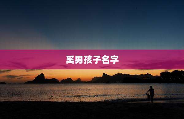 奚男孩子名字