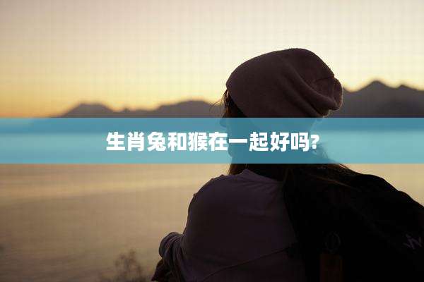 生肖兔和猴在一起好吗?