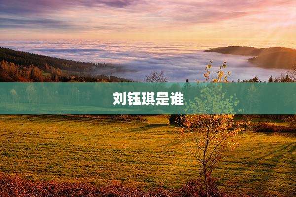 刘钰琪是谁