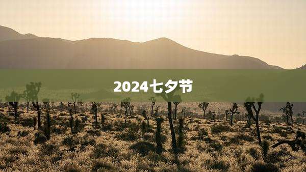 2024七夕节