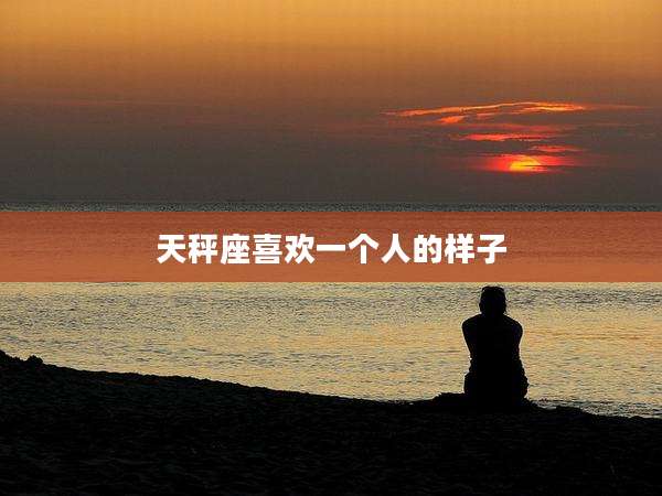 天秤座喜欢一个人的样子