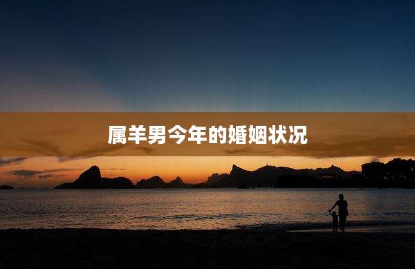 属羊男今年的婚姻状况
