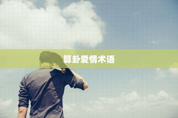 算卦爱情术语