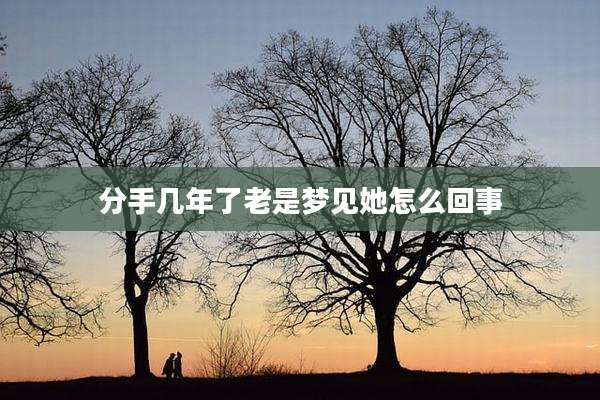 分手几年了老是梦见她怎么回事