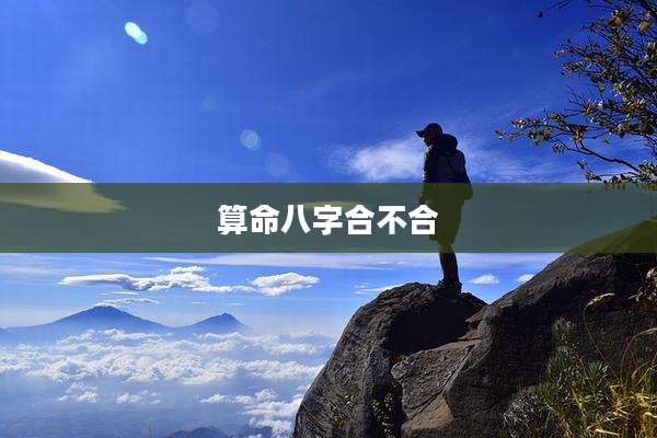 算命八字合不合