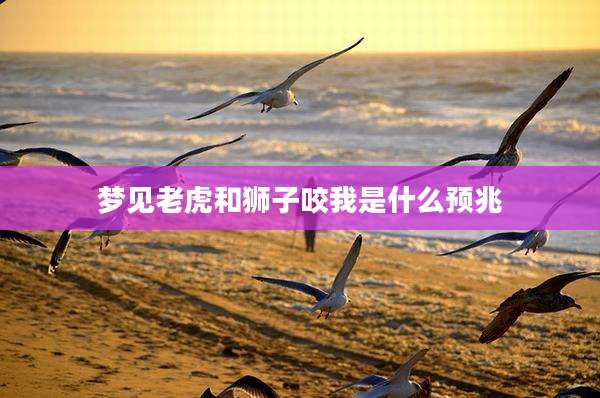 梦见老虎和狮子咬我是什么预兆