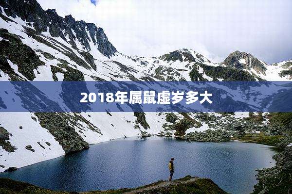 2018年属鼠虚岁多大