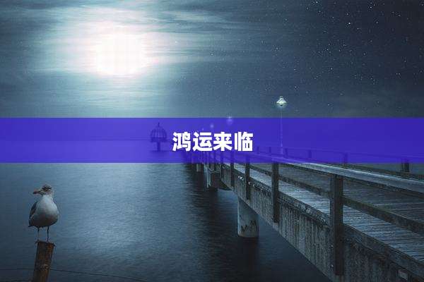 鸿运来临
