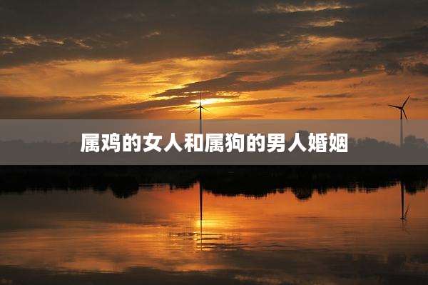 属鸡的女人和属狗的男人婚姻