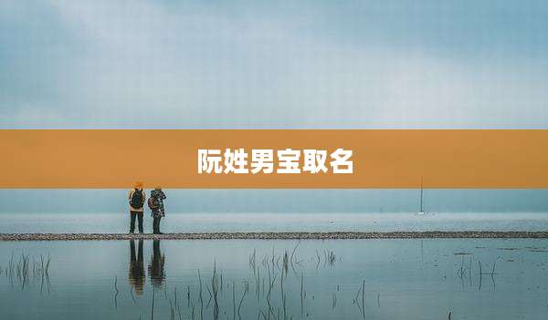 阮姓男宝取名