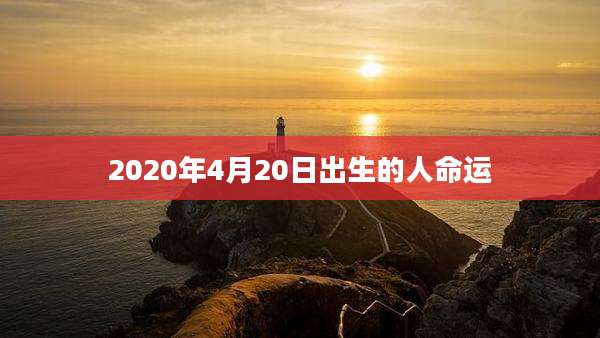 2020年4月20日出生的人命运