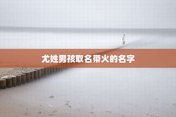 尤姓男孩取名带火的名字