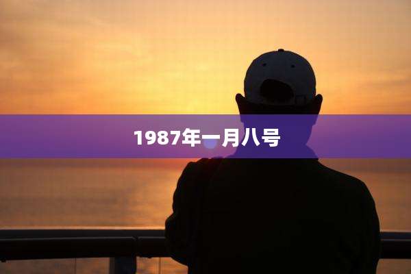 1987年一月八号