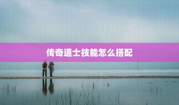传奇道士技能怎么搭配