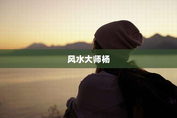 风水大师杨