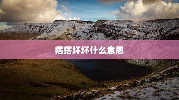 痞痞坏坏什么意思
