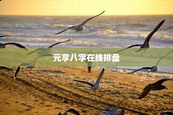 元享八字在线排盘
