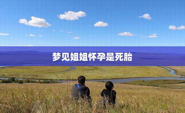 梦见姐姐怀孕是死胎
