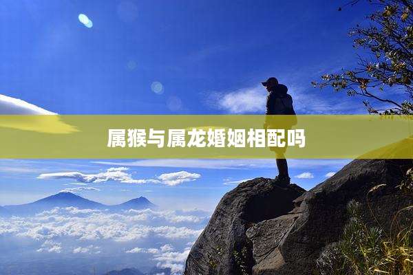 属猴与属龙婚姻相配吗
