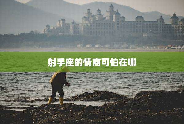 射手座的情商可怕在哪