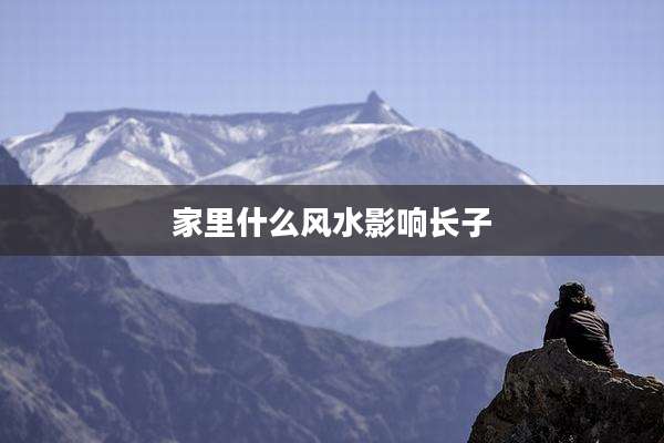 家里什么风水影响长子