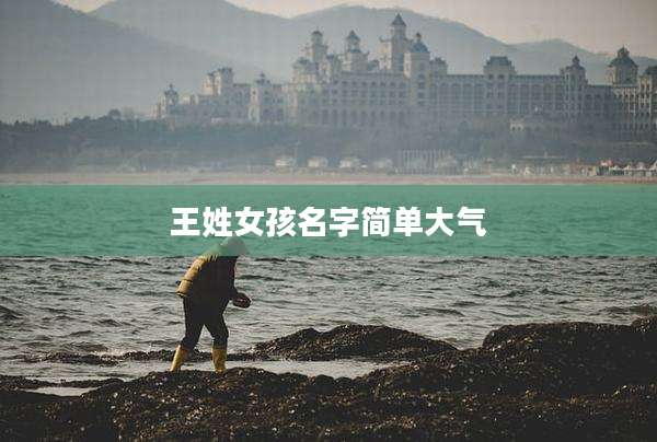 王姓女孩名字简单大气