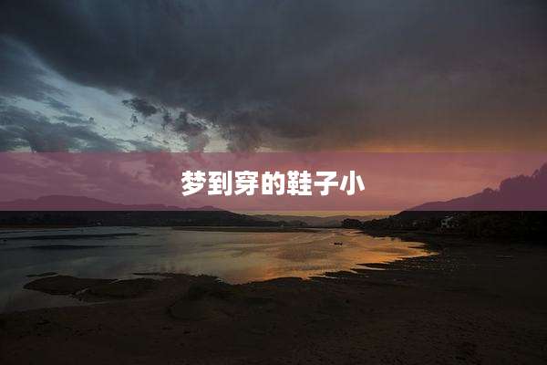 梦到穿的鞋子小
