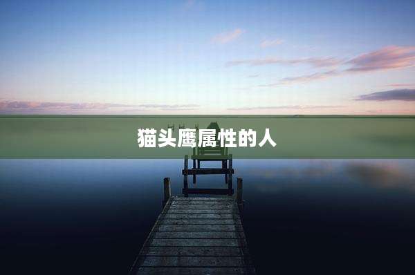 猫头鹰属性的人