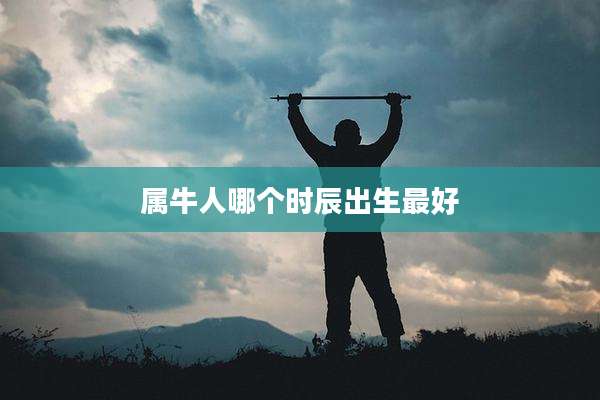 属牛人哪个时辰出生最好