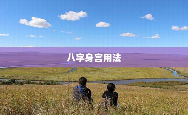 八字身宫用法