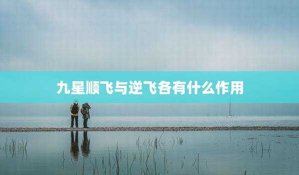 九星顺飞与逆飞各有什么作用