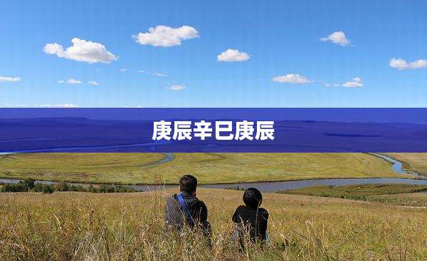 庚辰辛巳庚辰