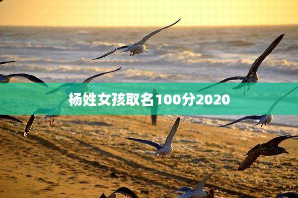 杨姓女孩取名100分2020