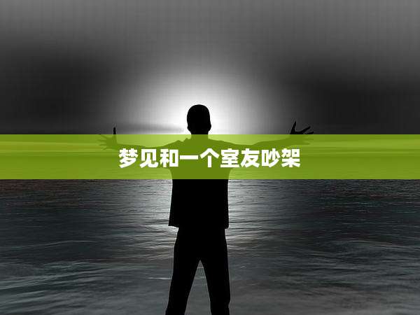 梦见和一个室友吵架