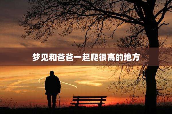 梦见和爸爸一起爬很高的地方