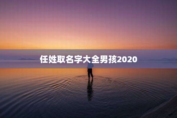 任姓取名字大全男孩2020