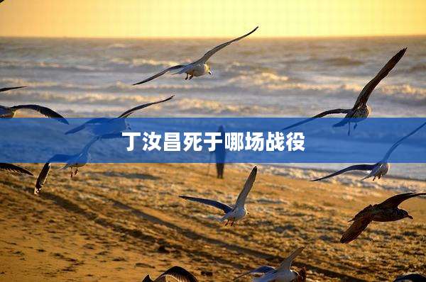 丁汝昌死于哪场战役